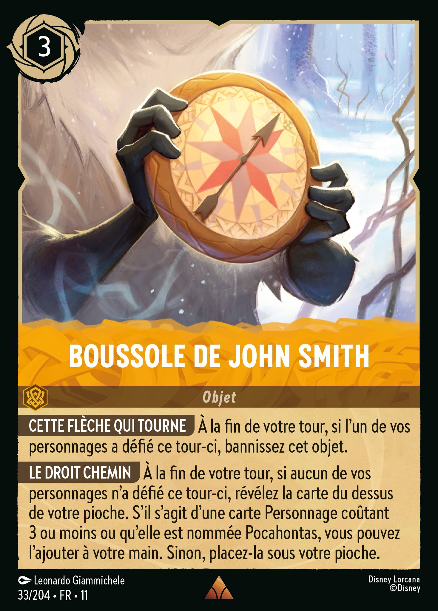 Boussole de John Smith
