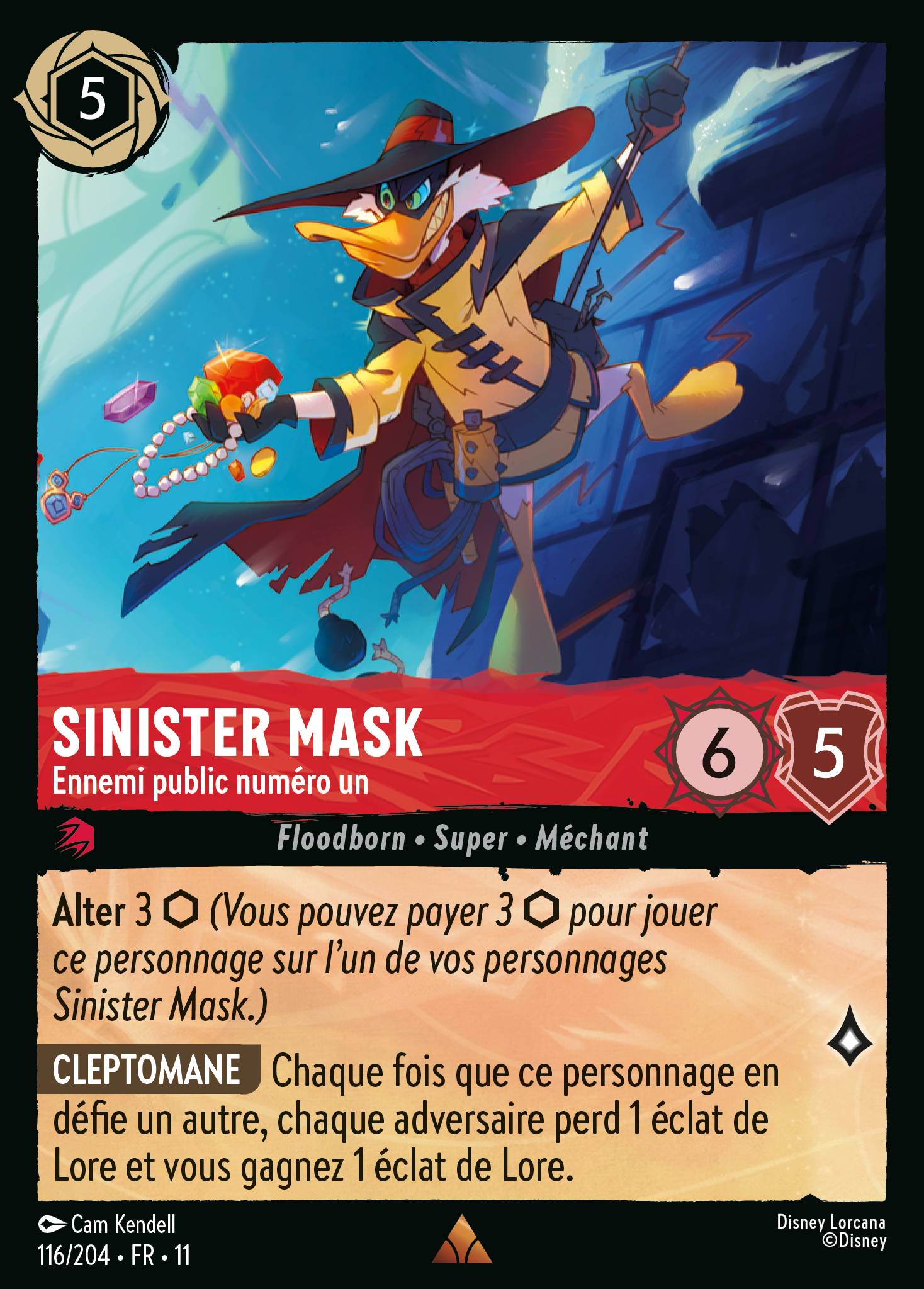 Sinister Mask - Ennemi public numéro un
