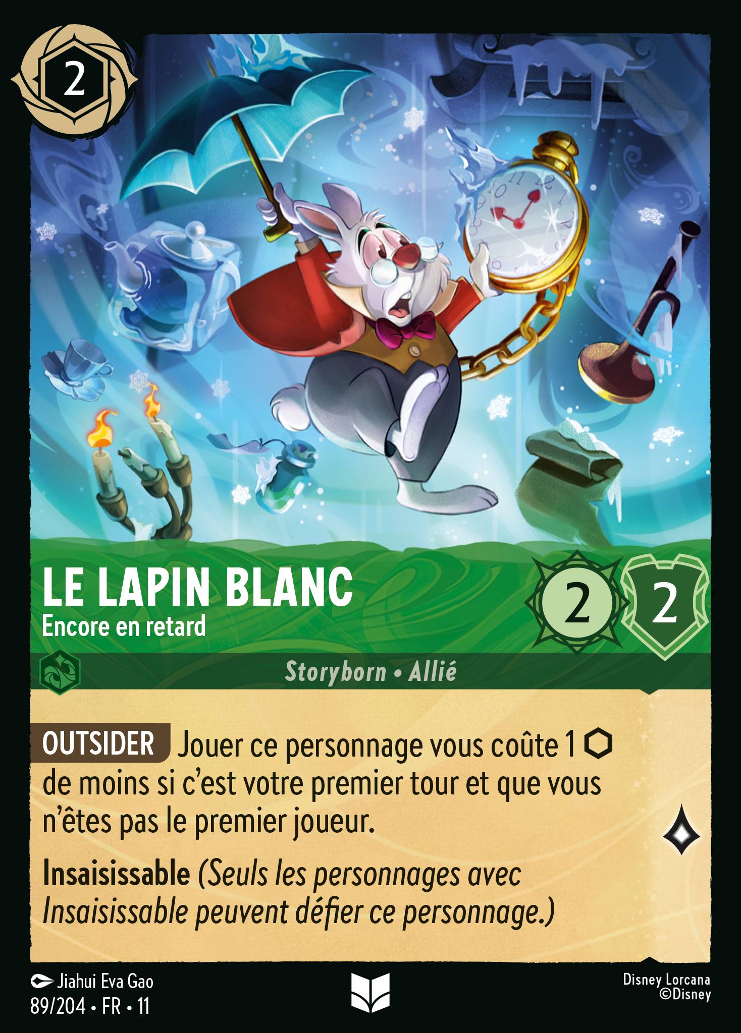 Le lapin blanc - Encore en retard
