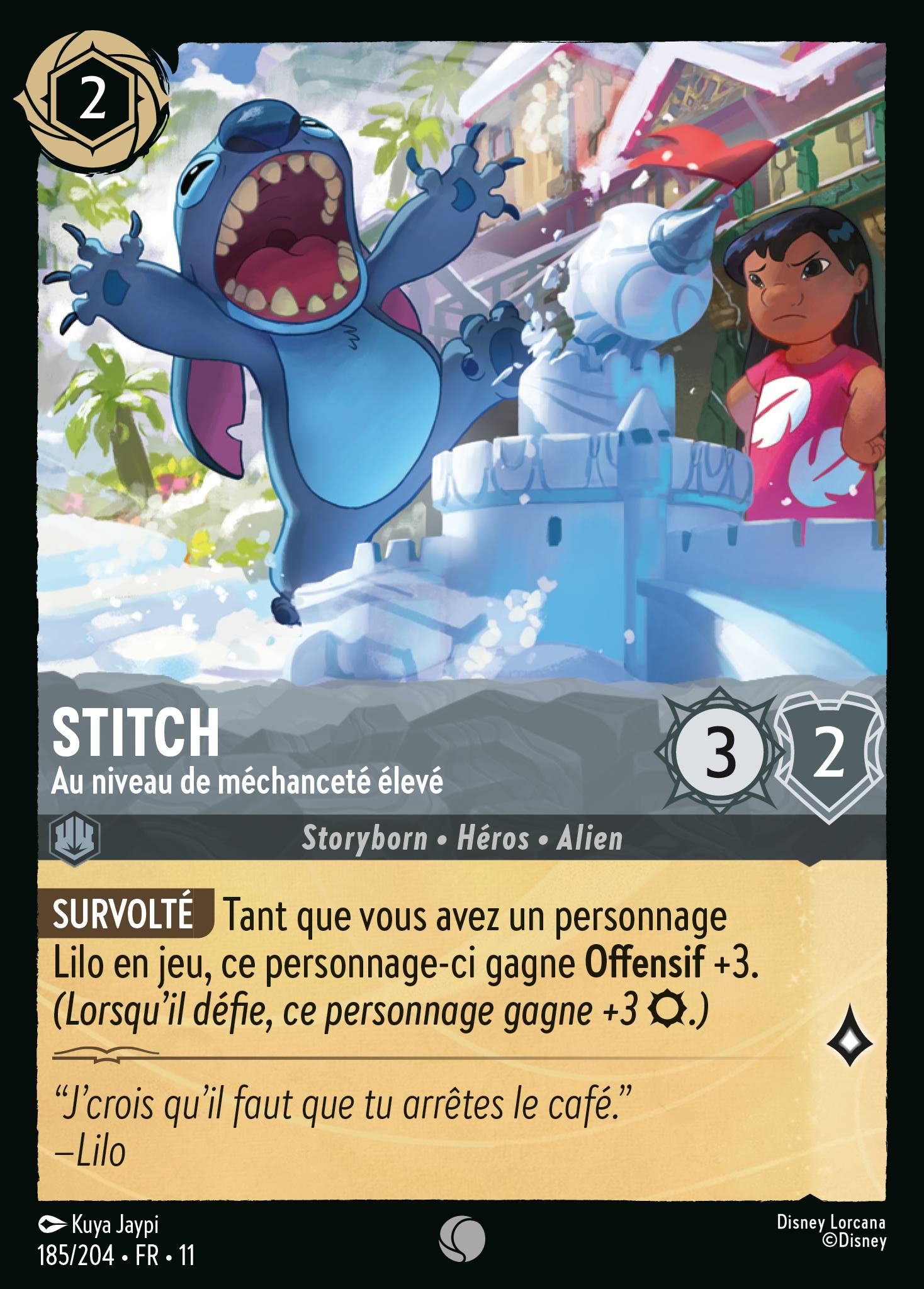 Stitch - Au niveau de méchanceté élevé