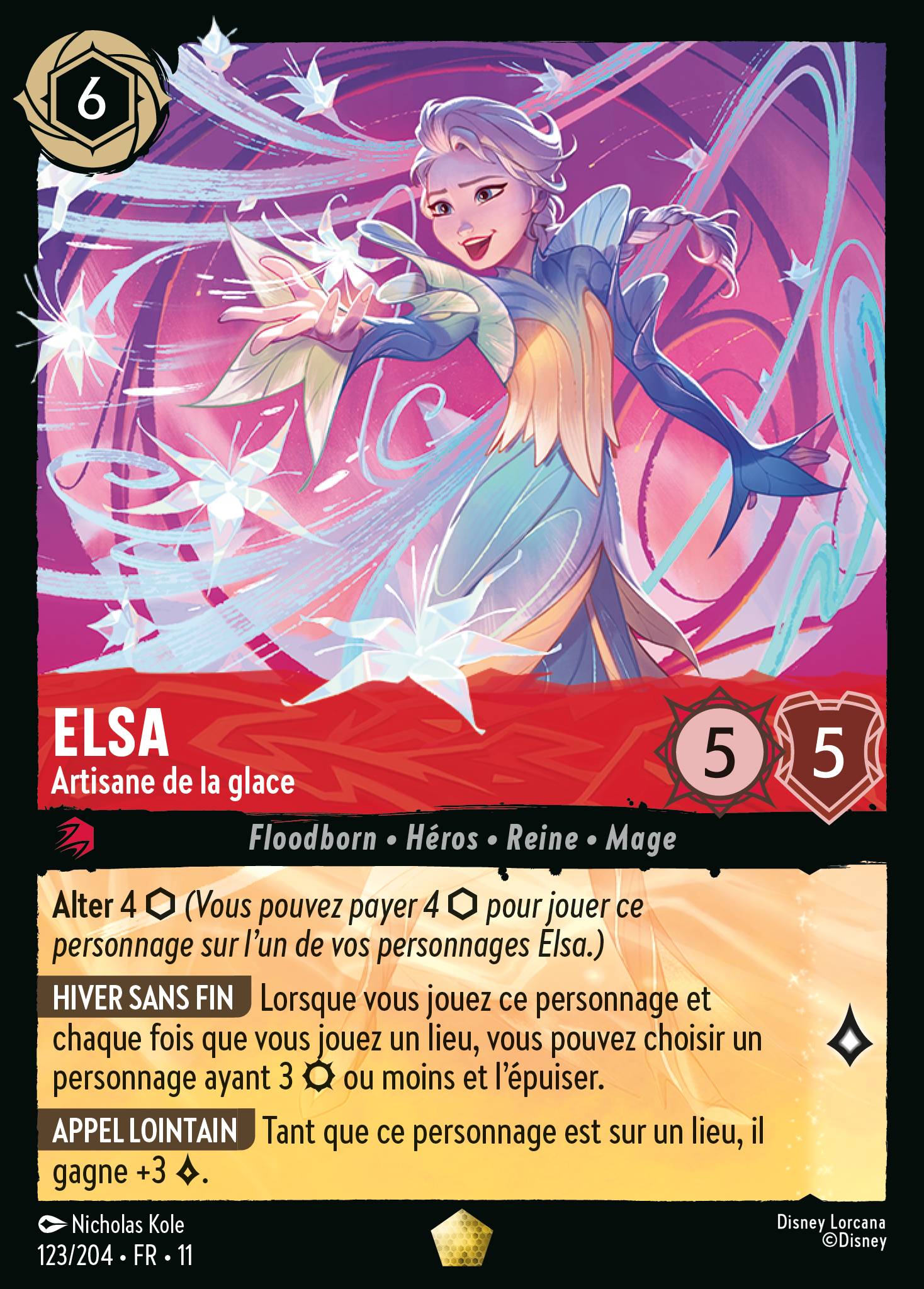 Elsa - Artisane de la glace