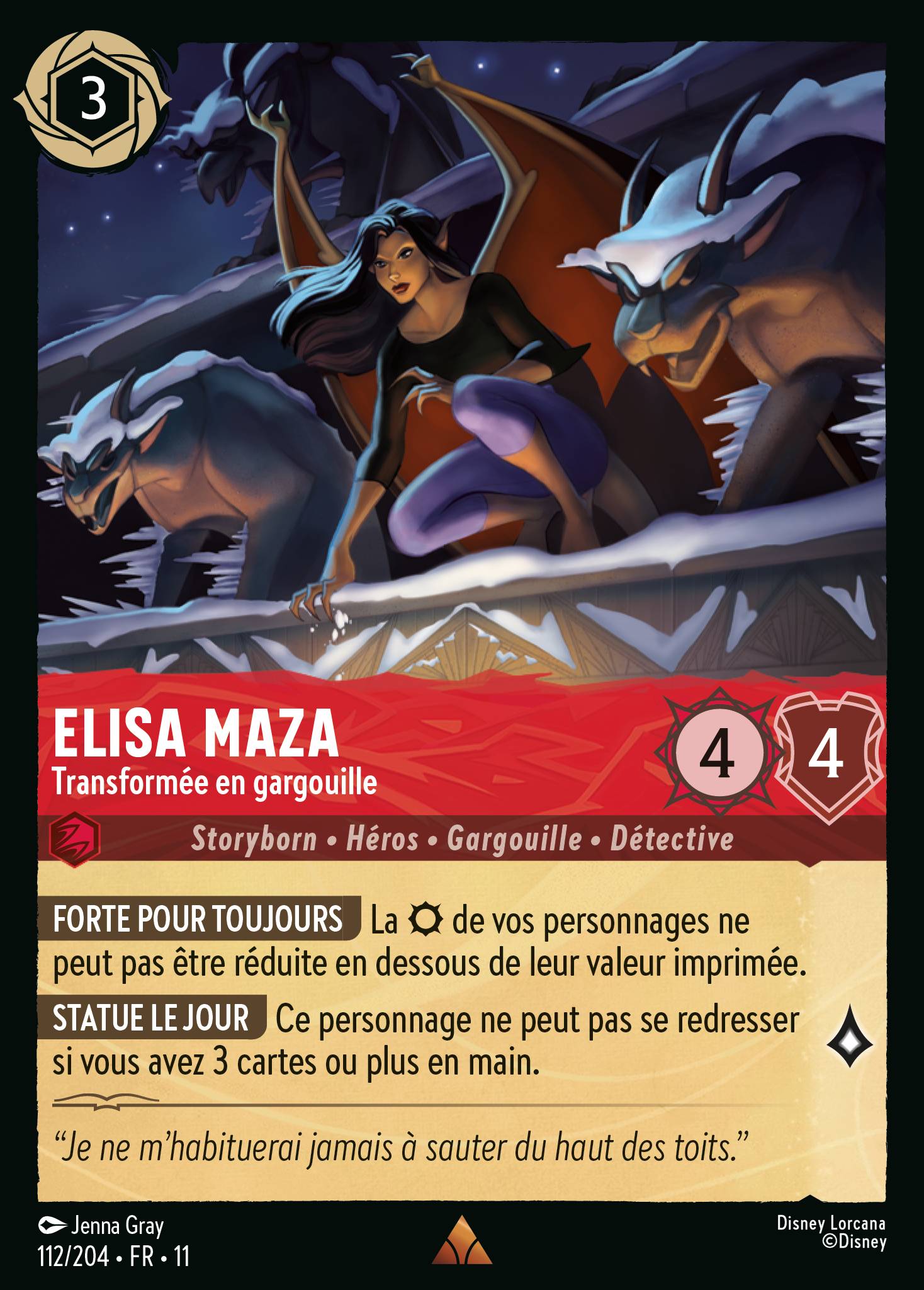 Elisa Maza - Transformée en gargouille