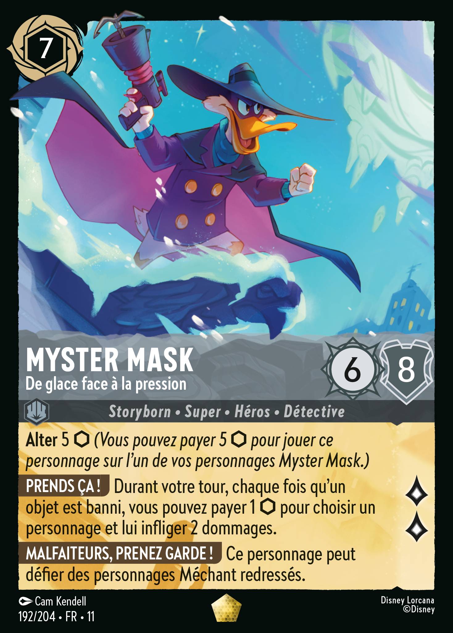 Myster Mask - De glace face à la pression